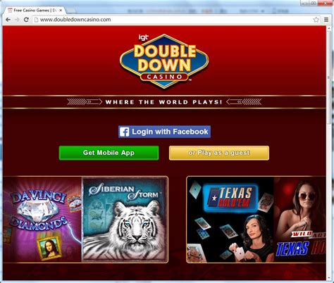 problems with doubledown casino site.